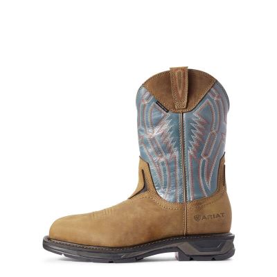 Ariat WorkHog XT - Werkschoenen Bruin / Zilver Heren - 17982-649